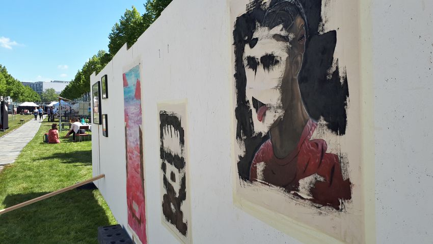 Künstler und Kreative stellen im Stadtkanal aus