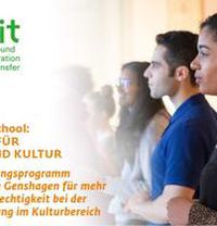 Unterstützung auf dem Weg in den Kunst- und Kulturbereich