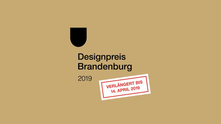 FRIST VERLÄNGERT: Designpreis Brandenburg