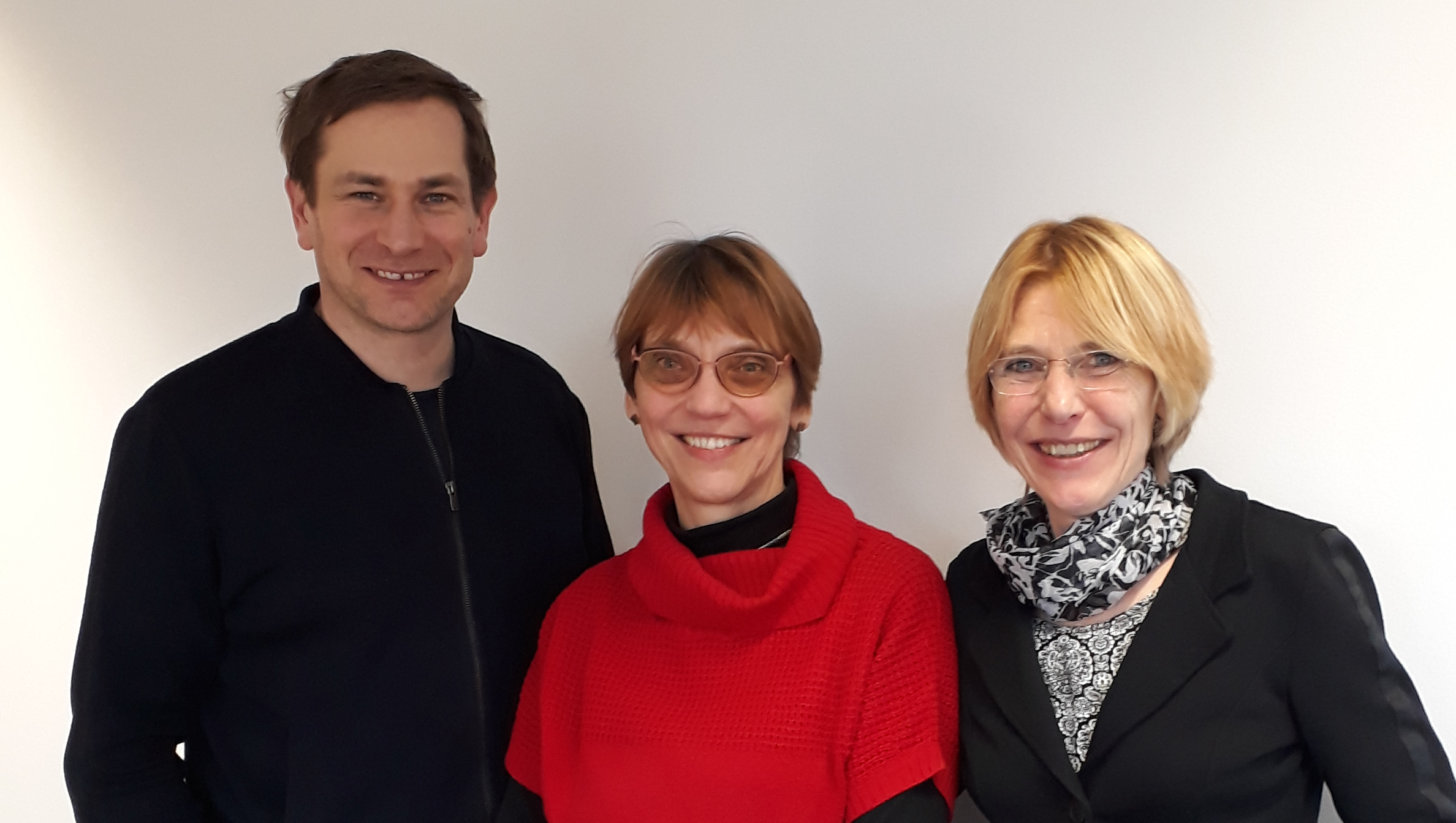 Die Erstberater Guillaume d´Hommée, Katrin Seifert, Andrea Gramoll