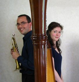 Konzert für Harfe und Trompete mit Jessyca Flemming und David Rodeschini