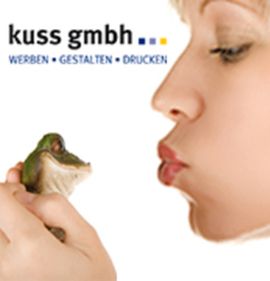 Kuss GmbH, Werben - Gestalten - Drucken