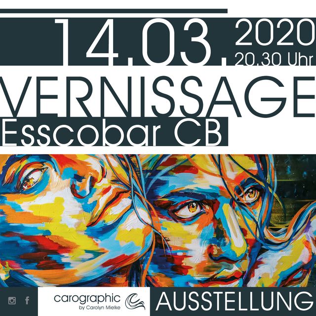 Gallery cover image for Ausstellung #carographic by Carolyn Mielke - Esscobar Cottbus