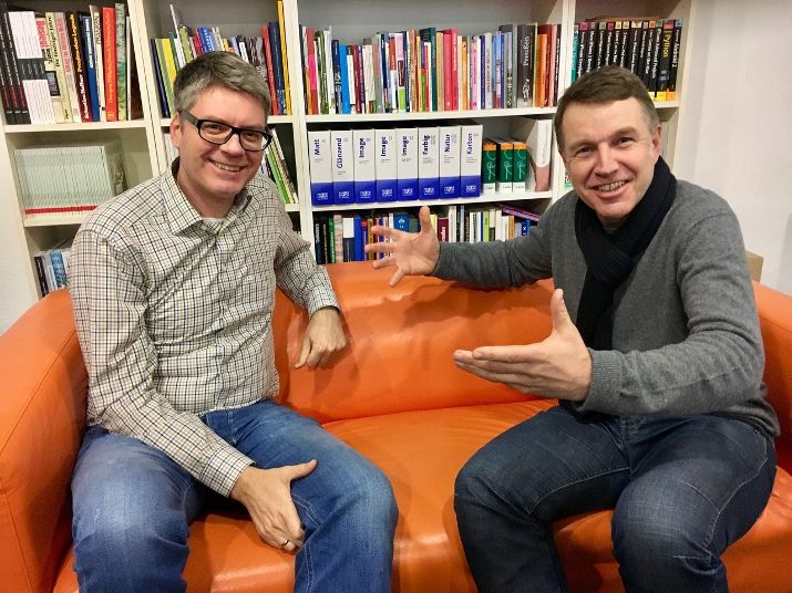 Bernd Oeljeschläger und Oliver Numrich