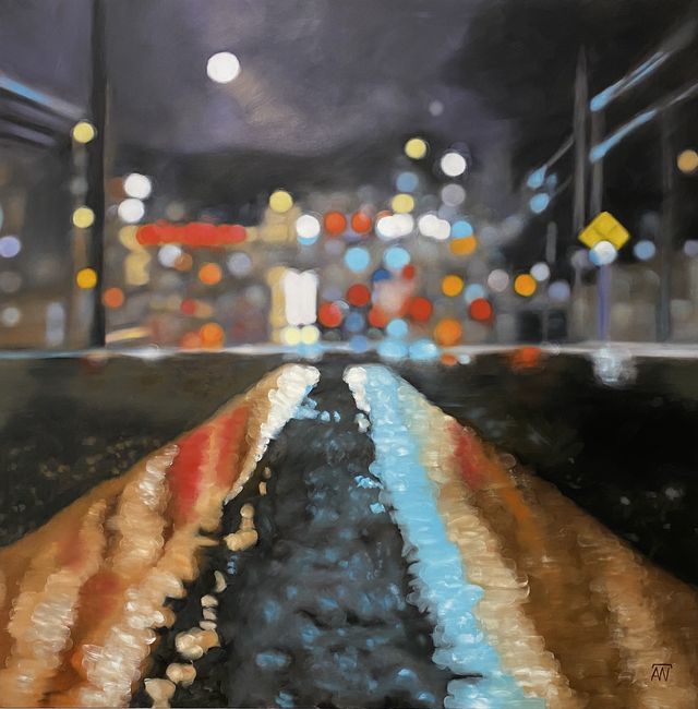 Gallery cover image for Main Street, Oil on Canvas