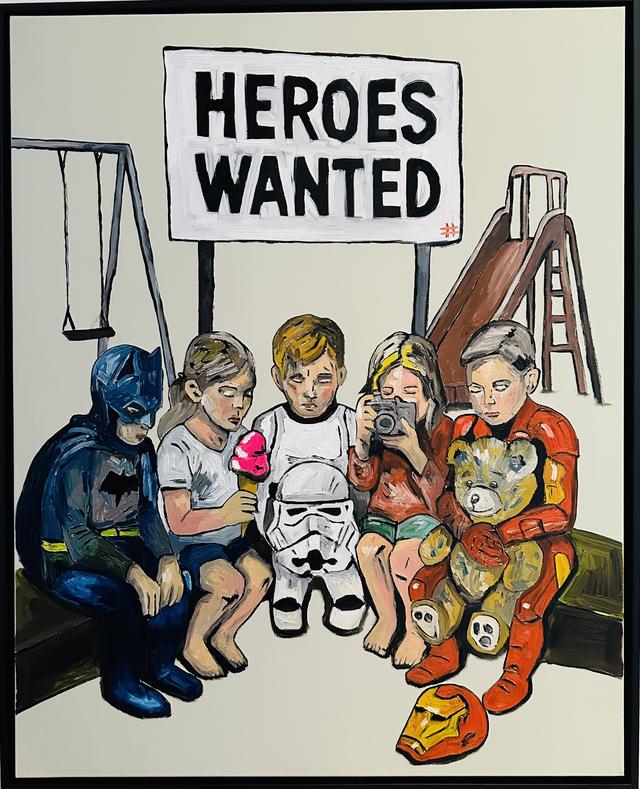 Gallery cover image for The pursuit of heroes